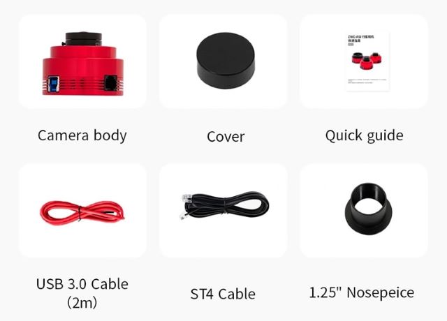 ZWO ASI 662MM（モノクロ/非冷却モデル）