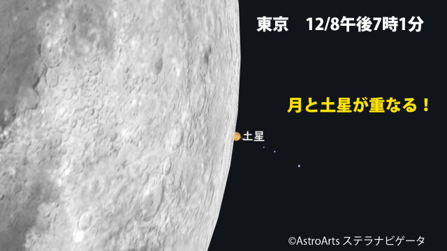 11月から12月の土星
